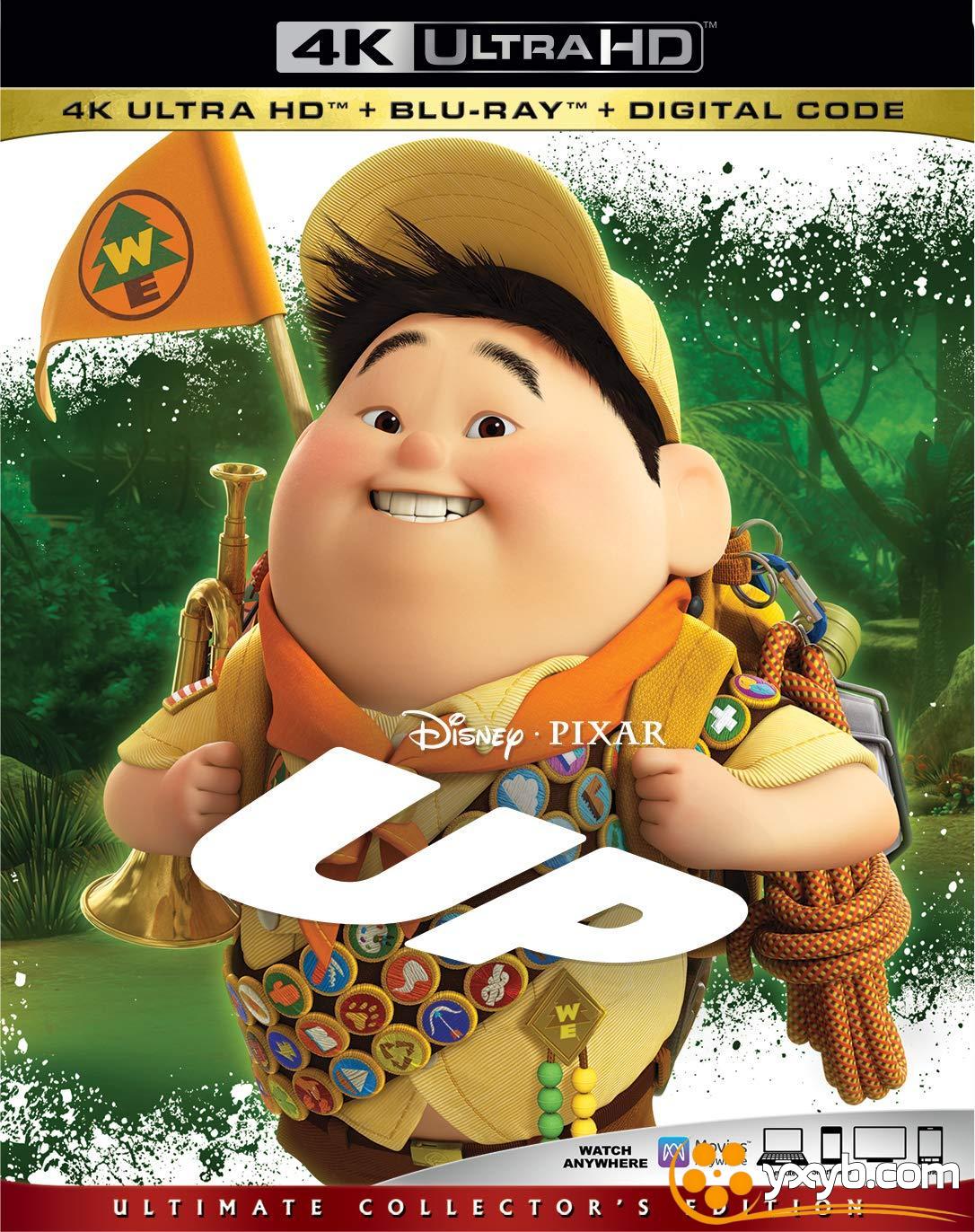 飞屋环游记 Up (2009) 冲天救兵(港) / 天外奇迹(台) / 飞屋历险记