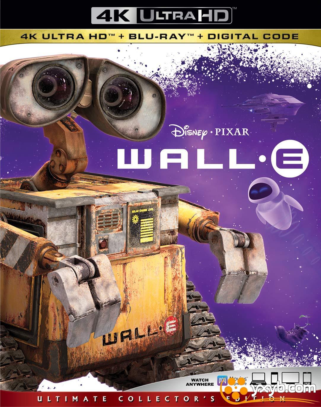 机器人总动员 WALL·E (2008) 太空奇兵·威E(港) / 瓦力(台) / 星际总动员 / 地球废品分装员 / 机器人瓦力 / walle