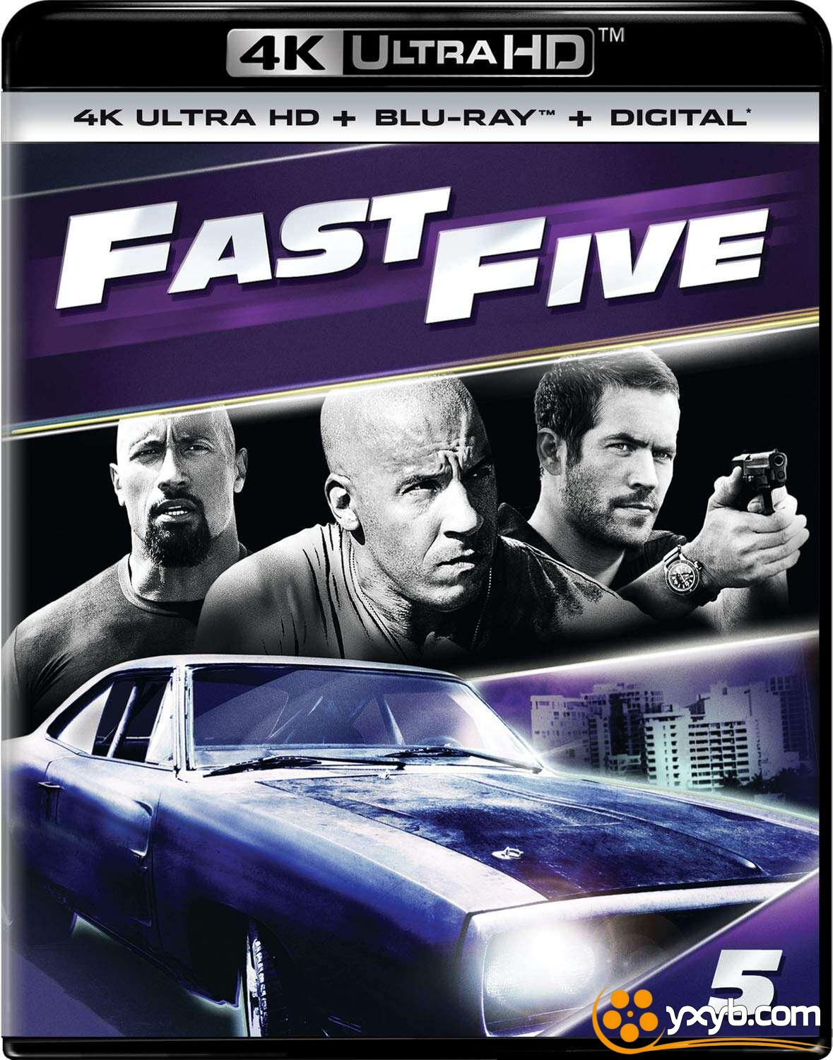 速度与激情5 Fast Five (2011) 狂野时速5(港) / 玩命关头5(台) / Fast & Furious 5 / Fast Five: The IMAX Experience