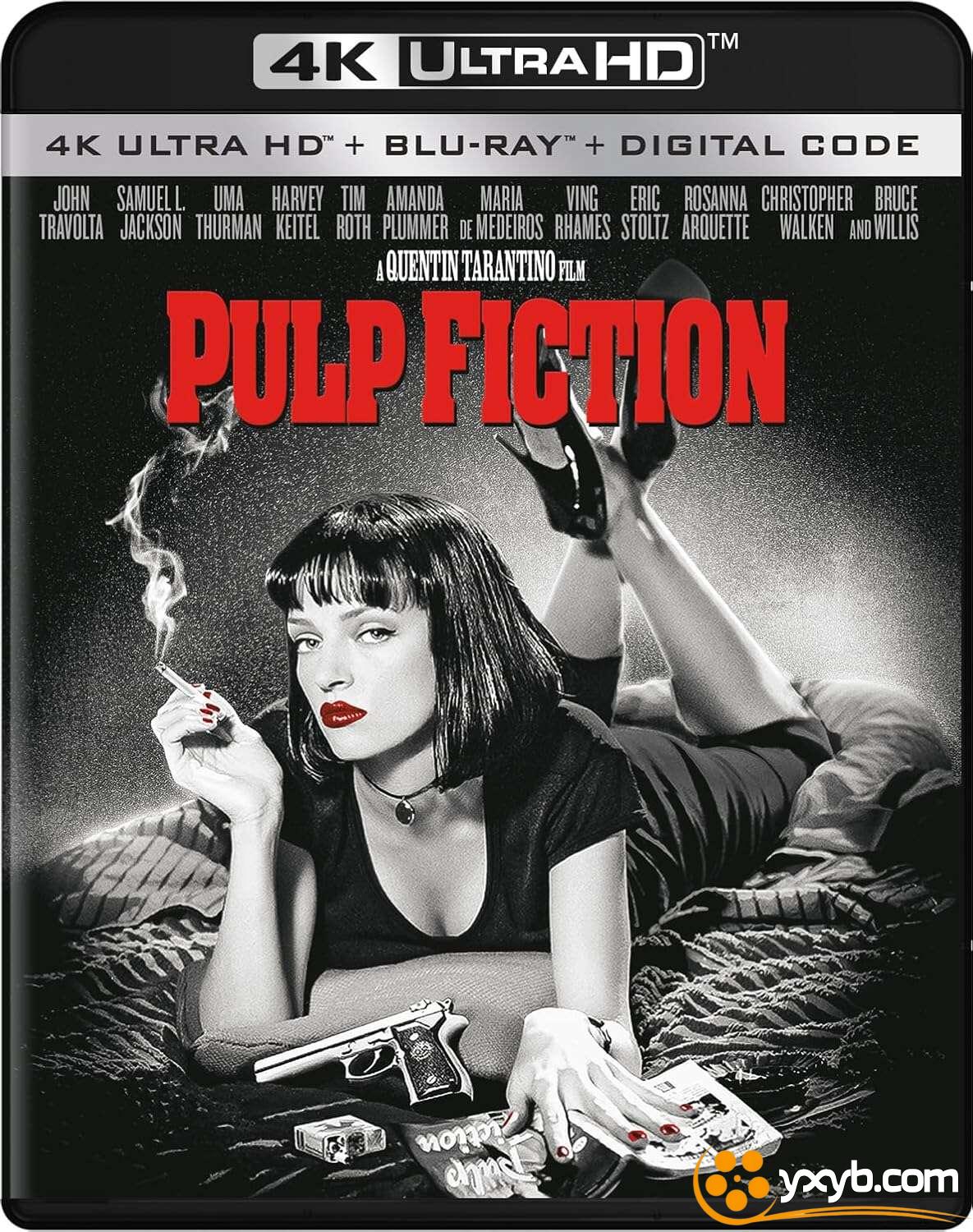 低俗小说 Pulp Fiction (1994) 危险人物(港) / 黑色追缉令(台) / 黑色追击令 / 低级趣味小说